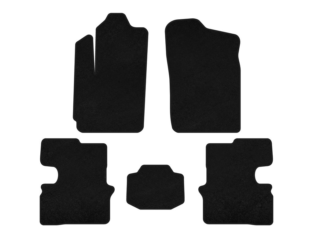 Textile Floor Mats Classic (Black) for Chery M11 2008- - image 1