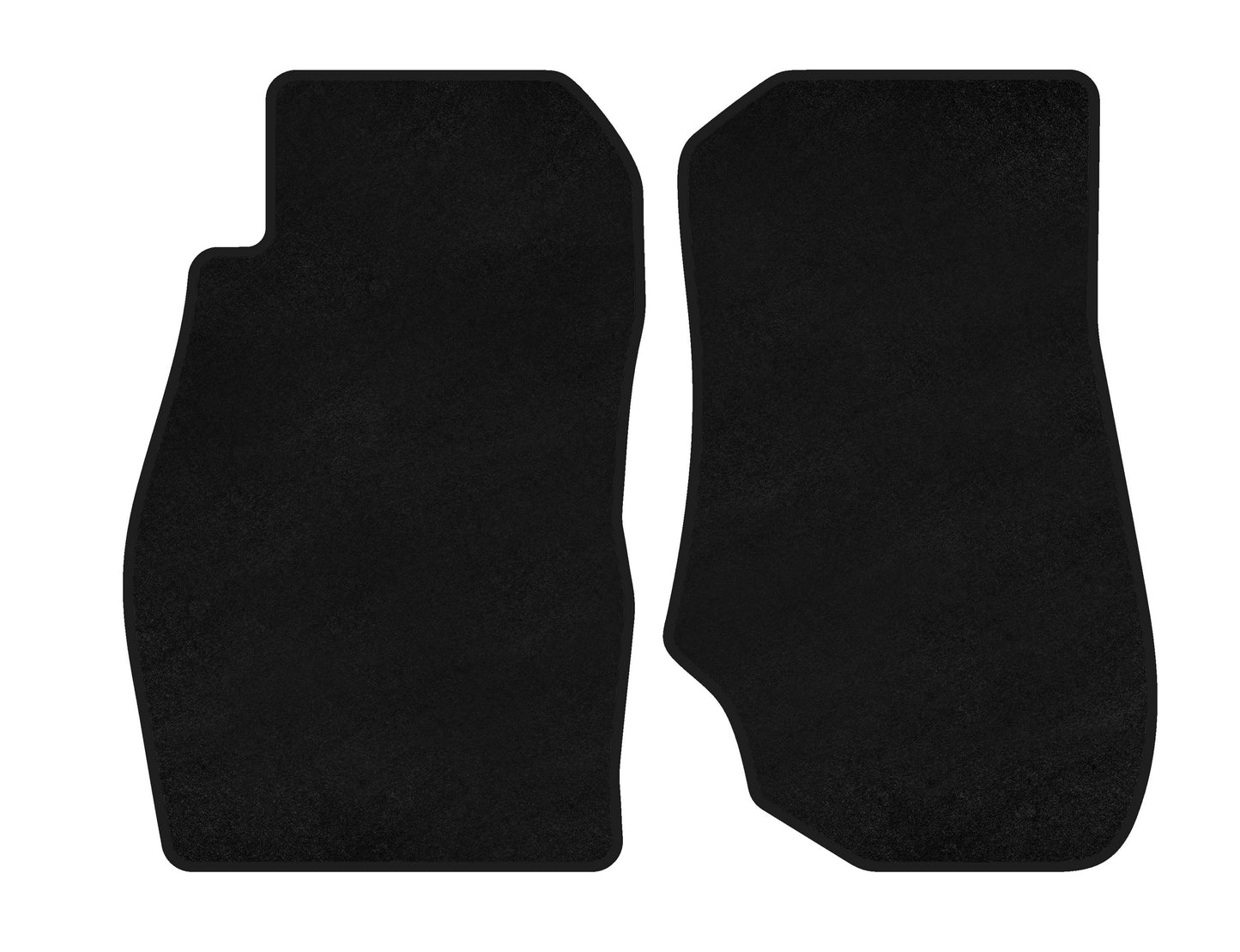 Textile Floor Mats Classic (black) for Nissan 350Z 2002-2009 - image 1