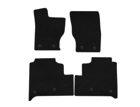 Textile Floor Mats Premium (Long, Hybrid, Black) for Range Rover IV L405 2013-2021 - image 1