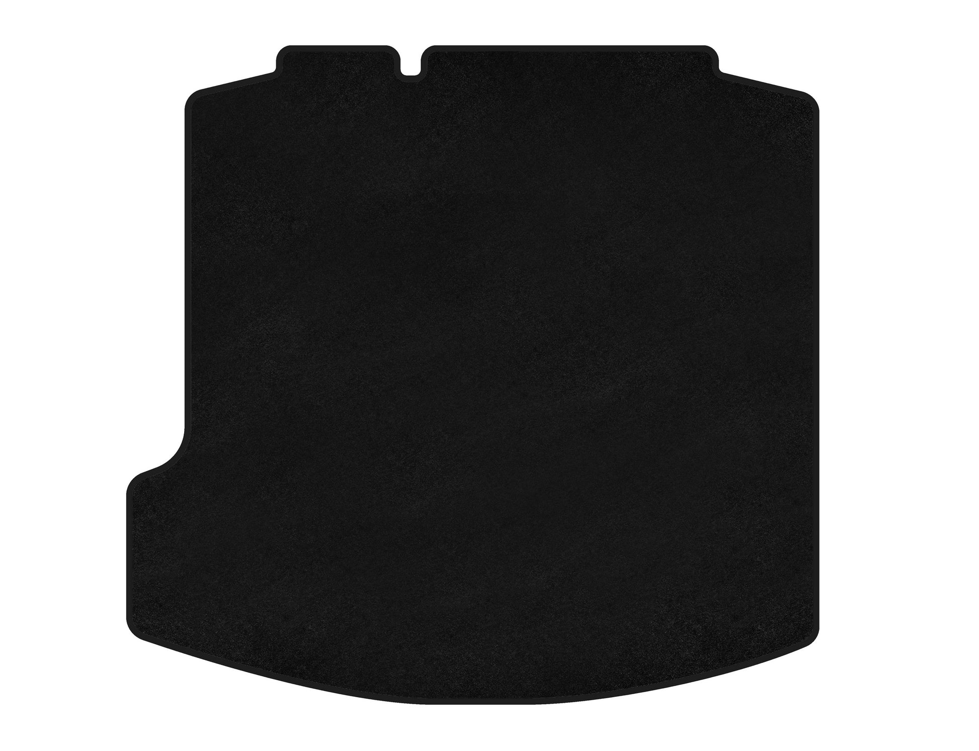 Trunk Mat Textile Classic (SD, Black) for Volkswagen Bora 1998-2004 - image 1