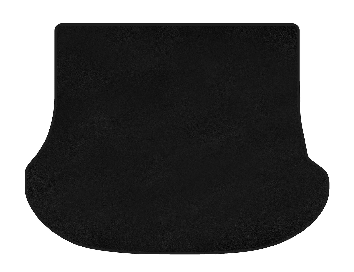 Trunk Mat Textile Premium (SD, Black) for Volvo S40 2004-2012 - image 1