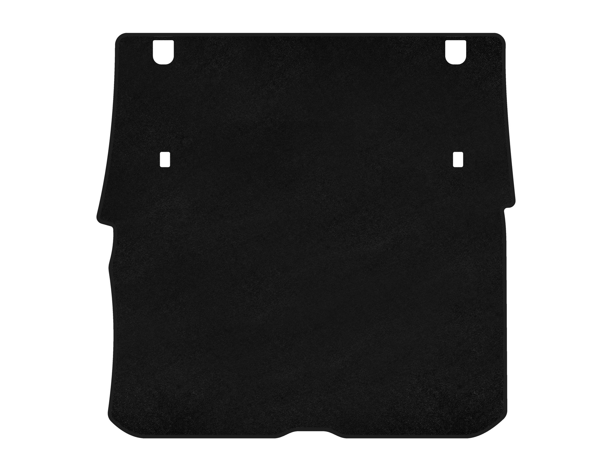 Trunk Mat Textile Classic (2015-2018, without 3rd row, 8-seater, USA, Black) for Honda Pilot 2015-2022 - image 1