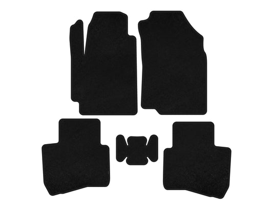 Textile Floor Mats Premium (Black) for JAC S2 2014-2020 - image 1