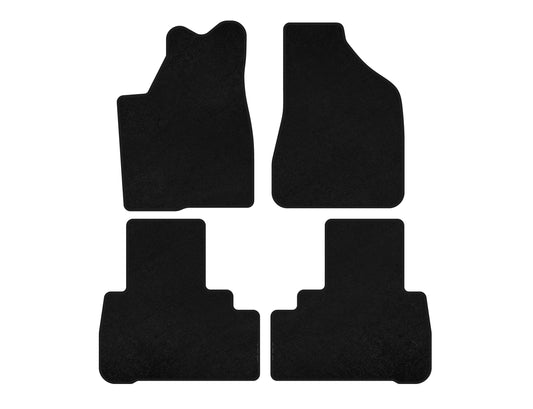 Textile Floor Mats Premium (Black) for Nissan Murano 2002-2008 - image 1