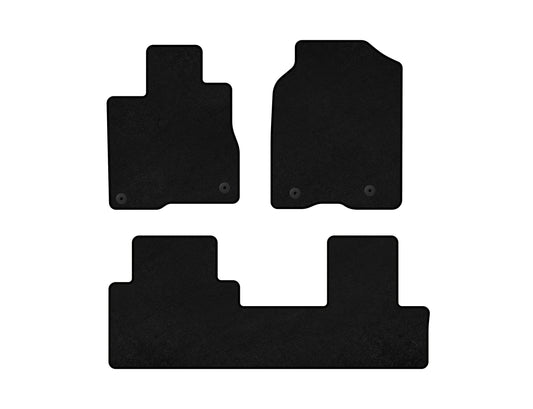 Textile Floor Mats Premium (black) for Acura MDX 2001-2006 - image 2