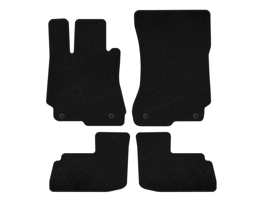 Textile Floor Mats Premium (black) for Mercedes CL-class C216 2006-2014 - image 1