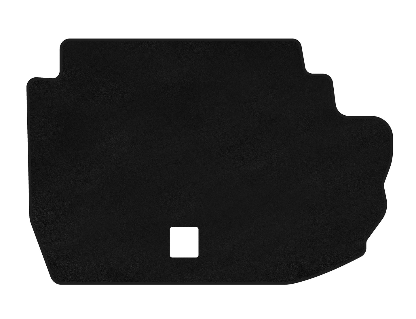 Textile Trunk Mat Premium (Long, AWD, Black) for Mercedes S-сlass W220 1998-2005 - image 1