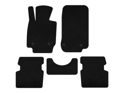 Textile Floor Mats Premium (2015-2018, AWD, Black) for Mazda CX-3 2015- - image 2