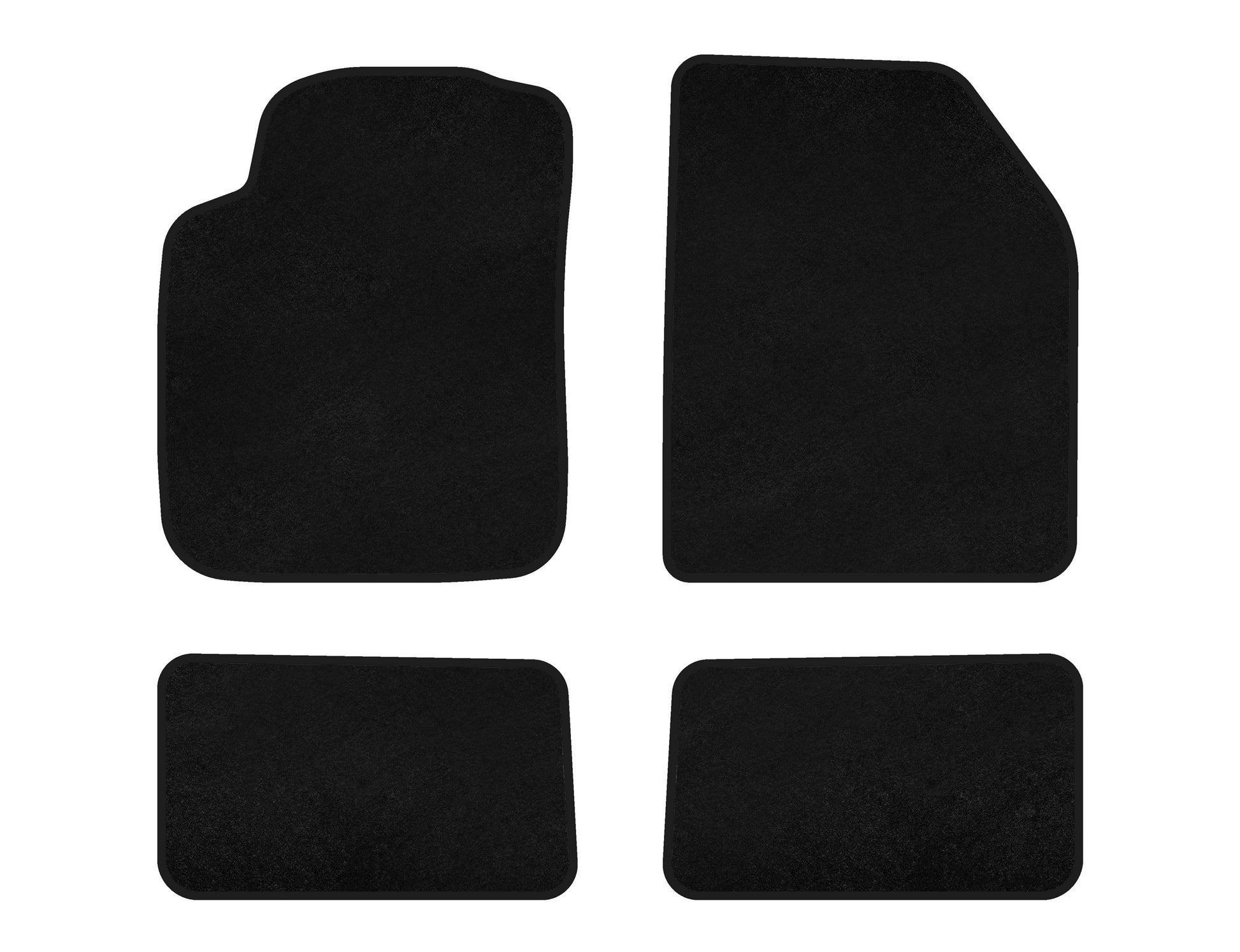 Textile Floor Mats Premium (black) for Suzuki Alto 2009-2014 - image 1