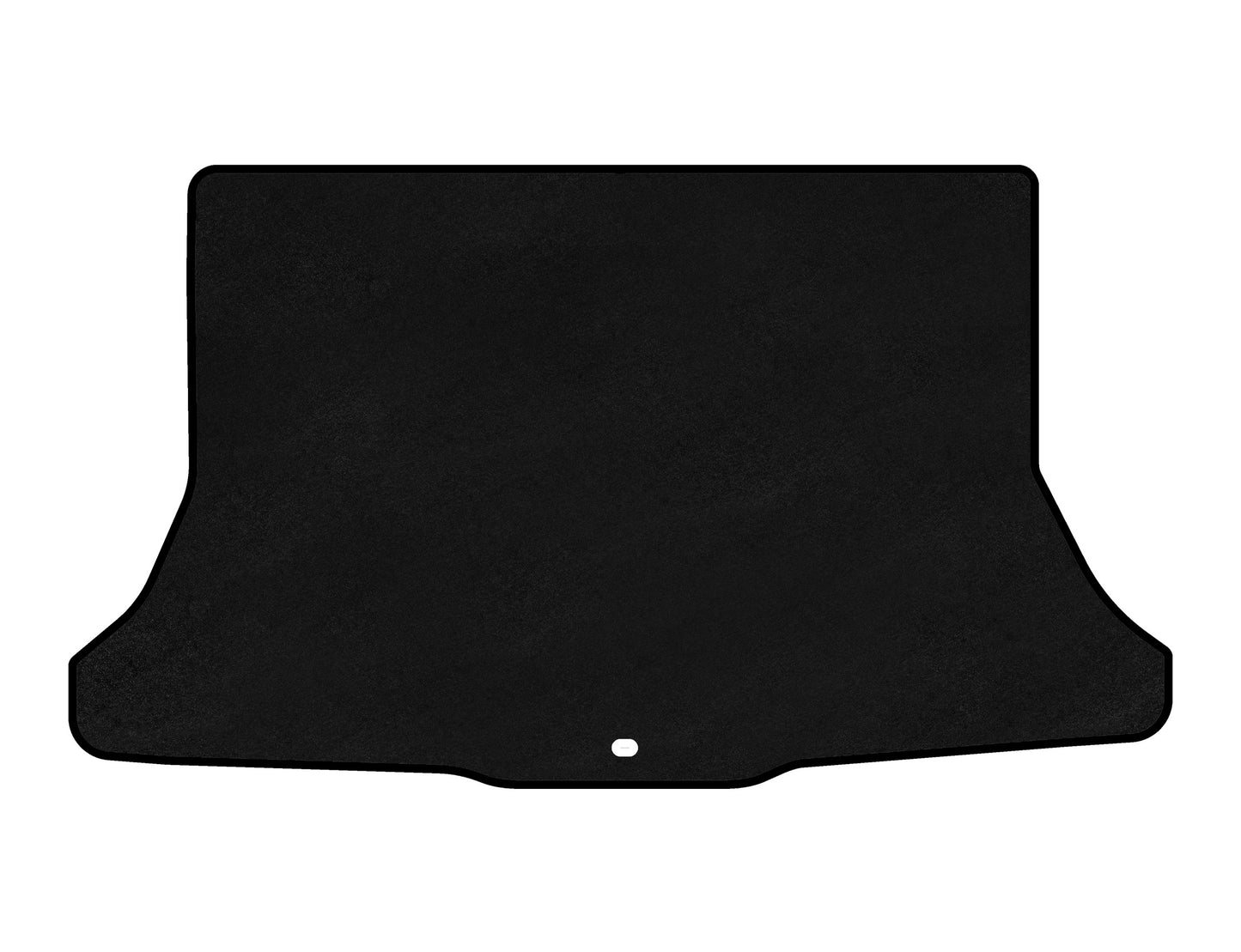 Trunk mat textile Classic (HB, Black) for Nissan Tiida 2004-2011 - image 1