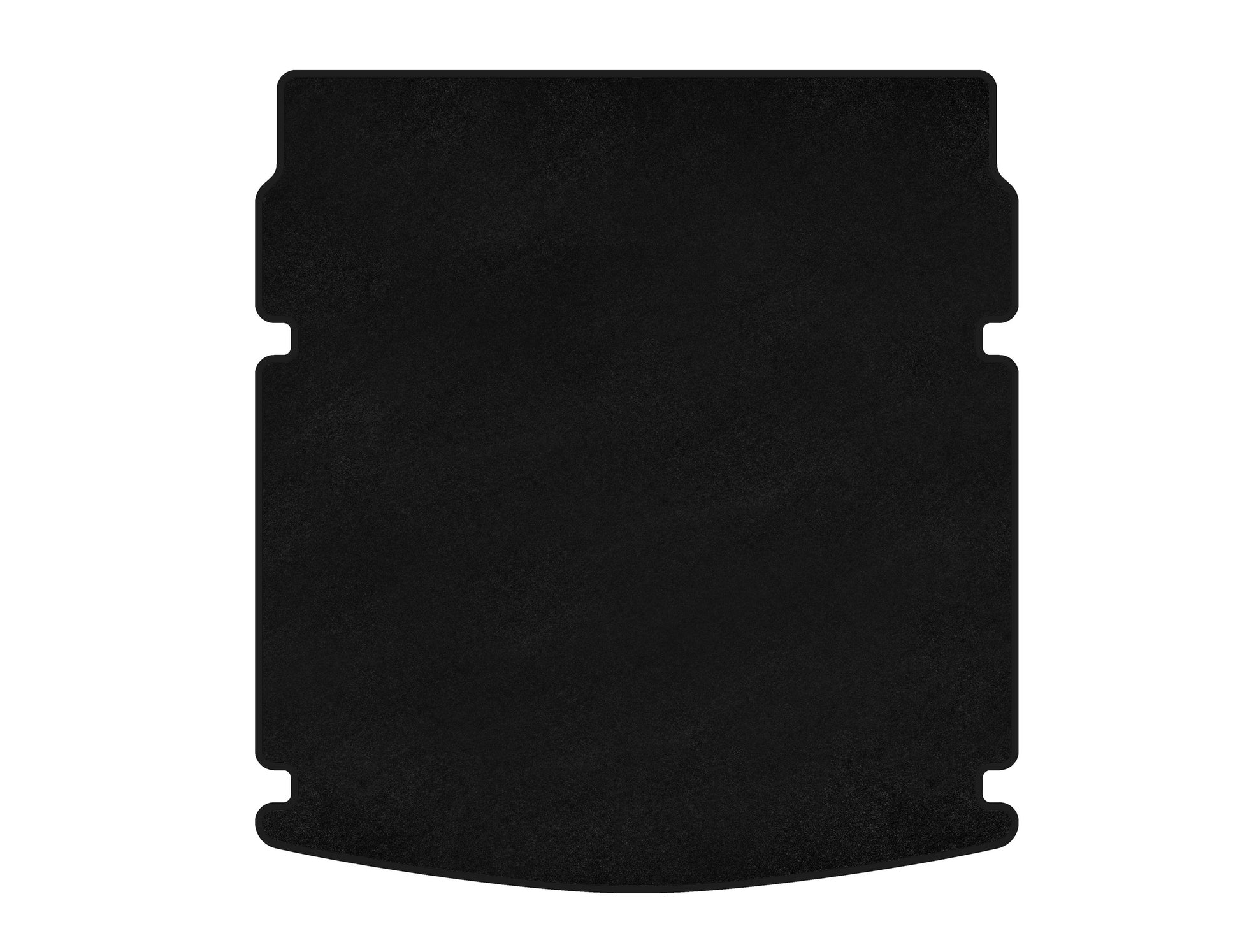 Trunk mat textile Classic V-1 (Cabriolet, Black) for Audi A5 2007-2015 - image 1