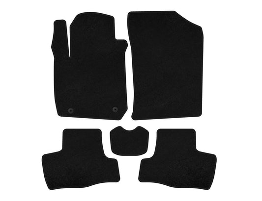 Premium textile mats (black) for BYD F0 - image 2