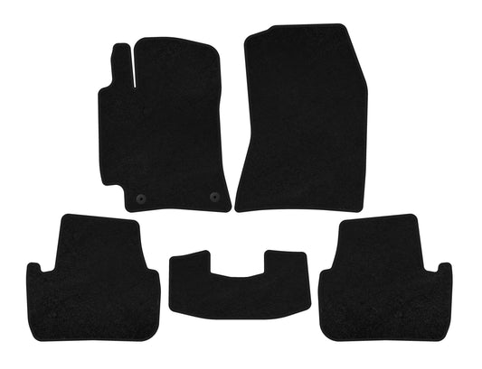 Classic textile rugs (black) for Lexus IS 1998-2005 - image 1