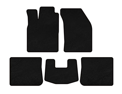 Textile Floor Mats Classic (SD, Black) for Chery Elara/Alia/Fora/A5 2006- - image 1