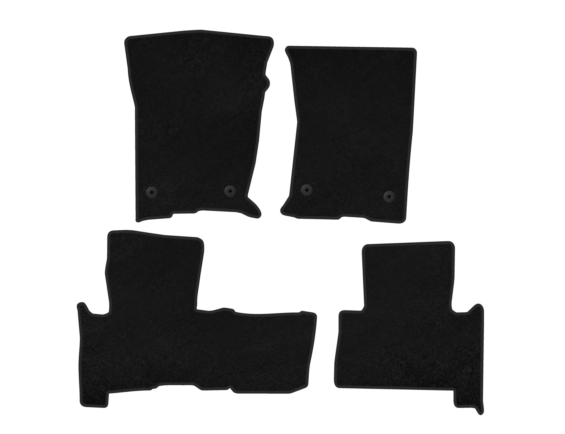 Textile Floor Mats Premium (Black) for Great Wall Haval H9 2017- - image 1