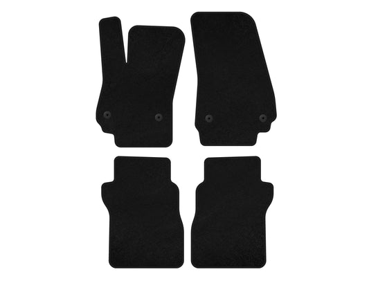 Textile Floor Mats Classic (SD, Black) for Lincoln Continental 2016-2020 - image 1
