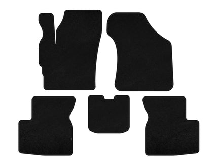 Textile Floor Mats Classic (Black) for Chery QQ 2003-2022 - image 1