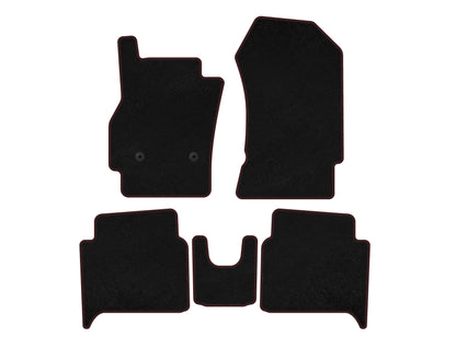 Textile Floor Mats Classic (HB, Black) for Renault Zoe 2012-2019 - image 1