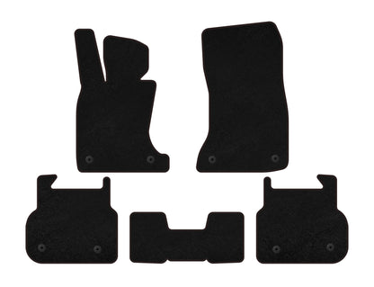 Premium textile mats (for F01, Black) for BMW 7 series F01/F02 - image 1