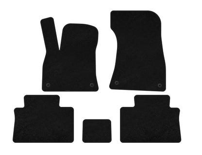 Textile Floor Mats Premium (Sportback, Black) for Audi e-Tron 2018-2022 - image 1