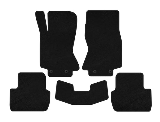 Textile Floor Mats Premium (black) for Jaguar S-Type 1999-2008 - image 1