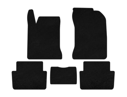 Textile Floor Mats Premium (SW, Black) for Renault Laguna 2001-2007 - image 1