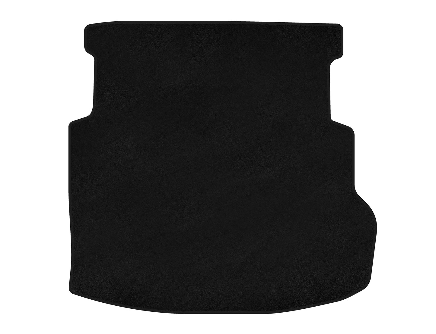 Premium Textile Trunk Mat (2004-2008, Coupe, 4-Door, Black) for Mercedes CLS C219 2004-2010 - image 1