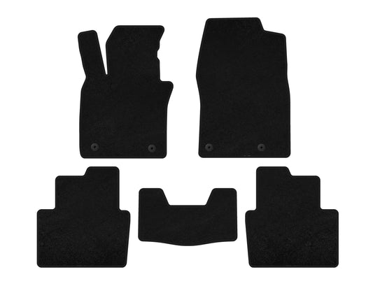 Textile Floor Mats Classic (Black) for Mazda CX-30 2019- - image 1