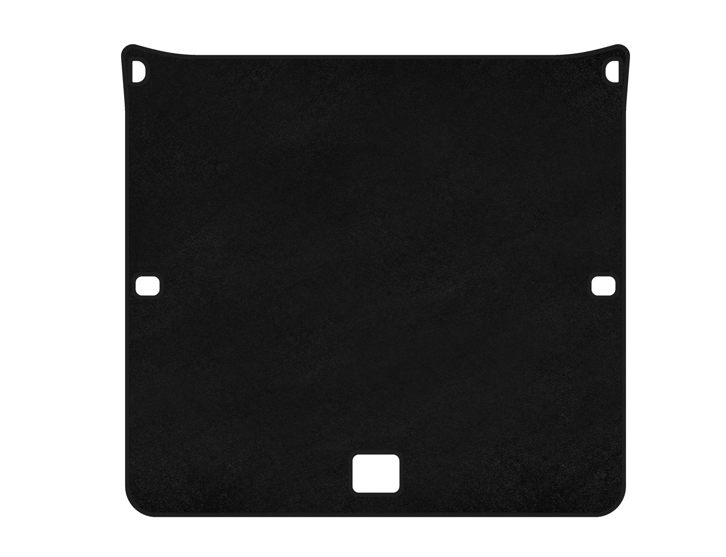 Trunk Mat Textile Classic V-1 (SW, Black) for Audi 100 C4 1990-1994 - image 1