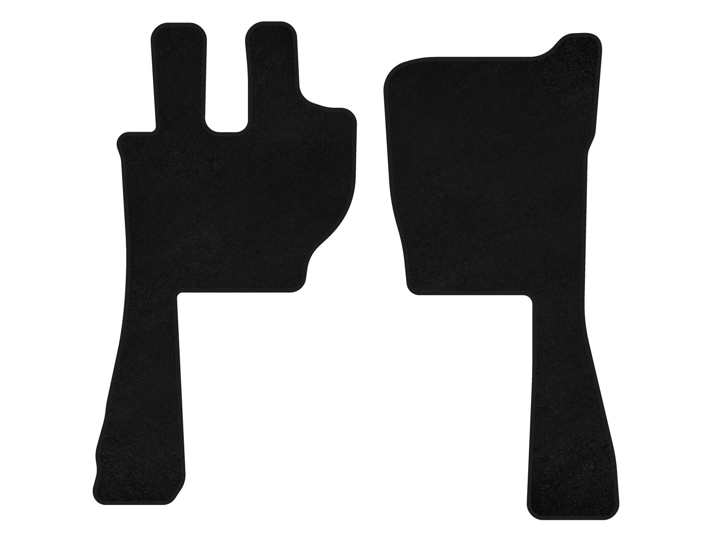 Textile Floor Mats Premium (black) for Volvo FH 2012– - image 1