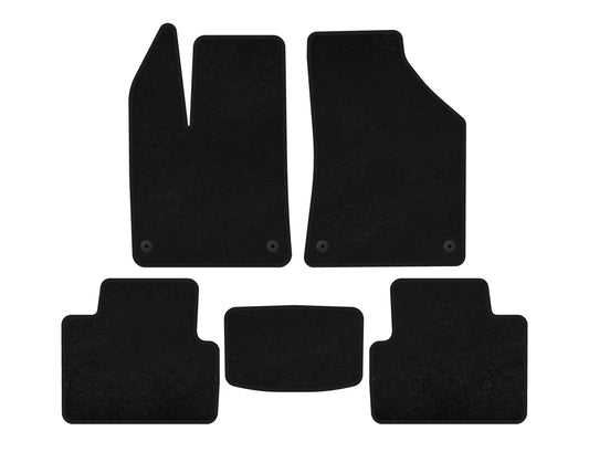 Premium textile rugs (Black) for Chrysler 200 I 2010-2014 - image 1