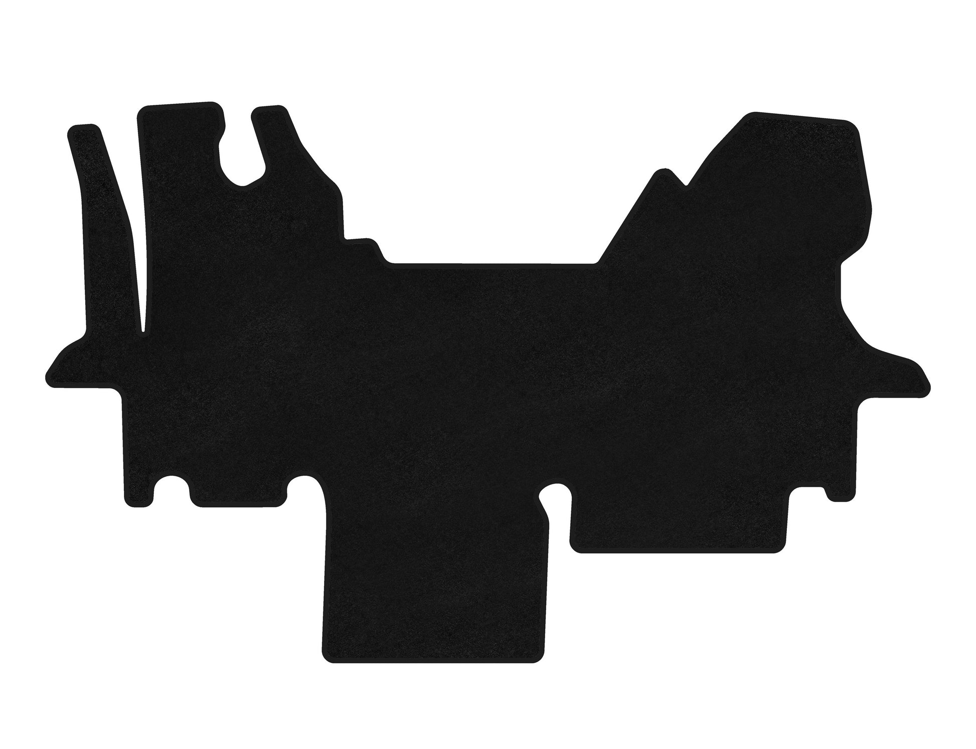 Textile Floor Mats Classic (2003-2010, Black) for Renault Master 1998-2010 - image 1