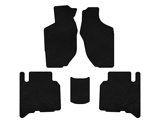 Premium Textile Floor Mats (5-Door, Black) for Opel Frontera 1998-2003 - image 1