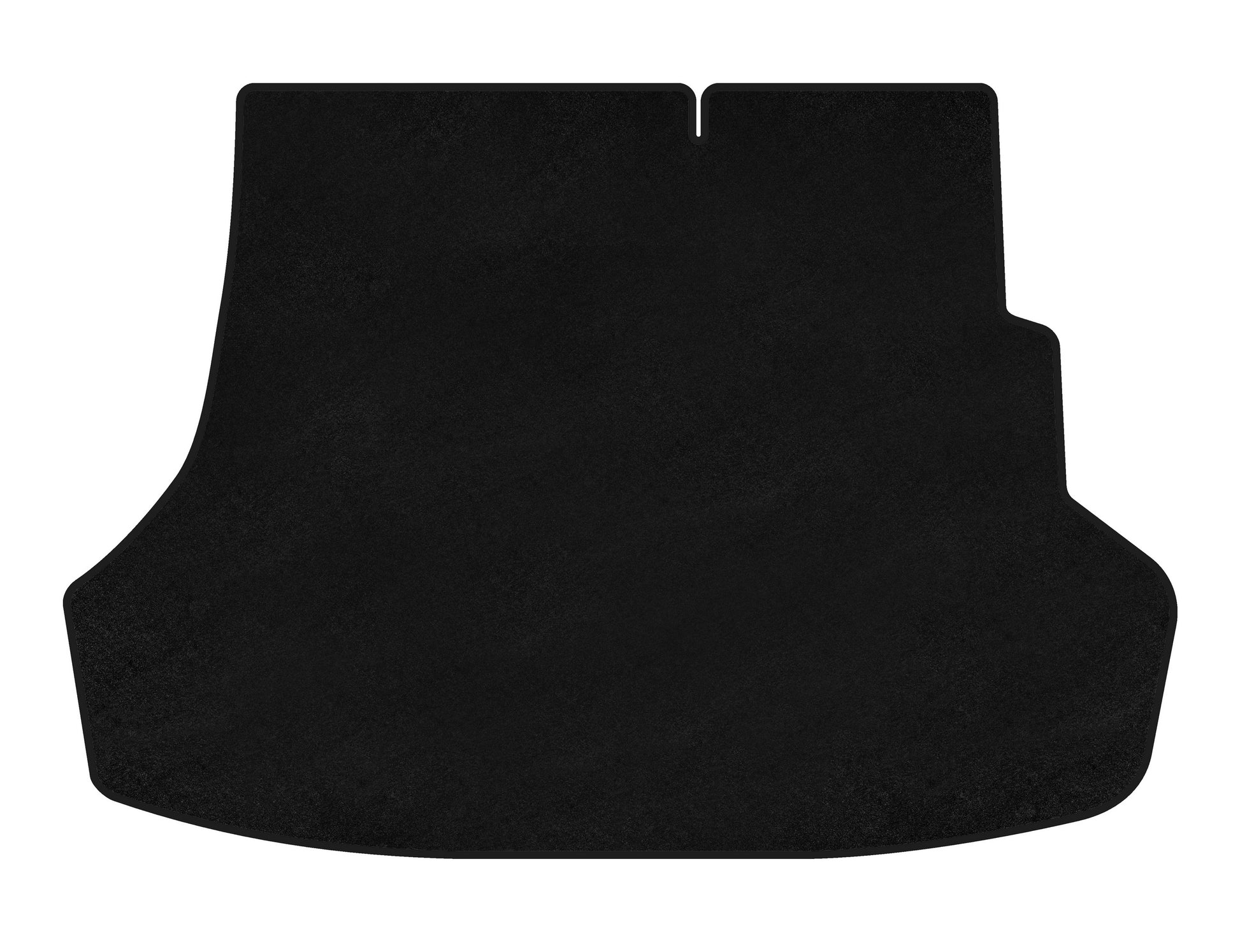 Trunk Mat Textile Classic (2010-2017, SD, Black) for Hyundai Accent 2011-2017 - image 1