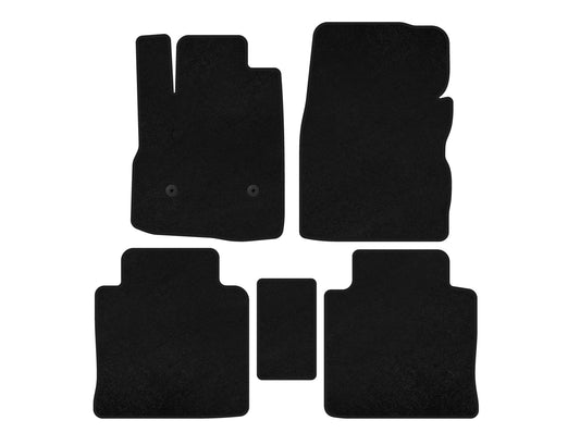 Textile Floor Mats Classic (2009-2015, Black) for Chevrolet Equinox 2009-2016 - image 1