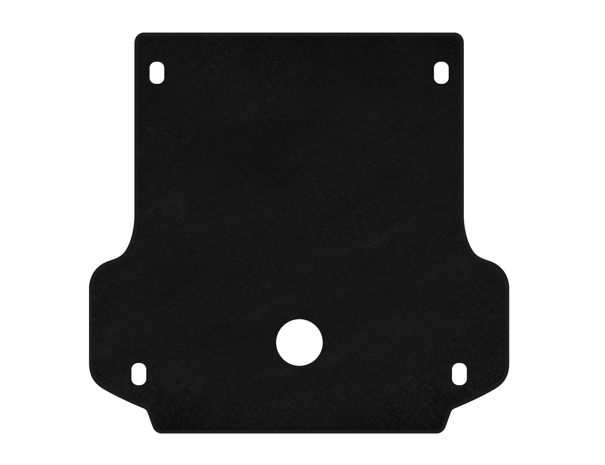 Trunk Mat Textile Classic (2008-2013, Black) for Mitsubishi Pajero Sport 2008-2015 - image 1