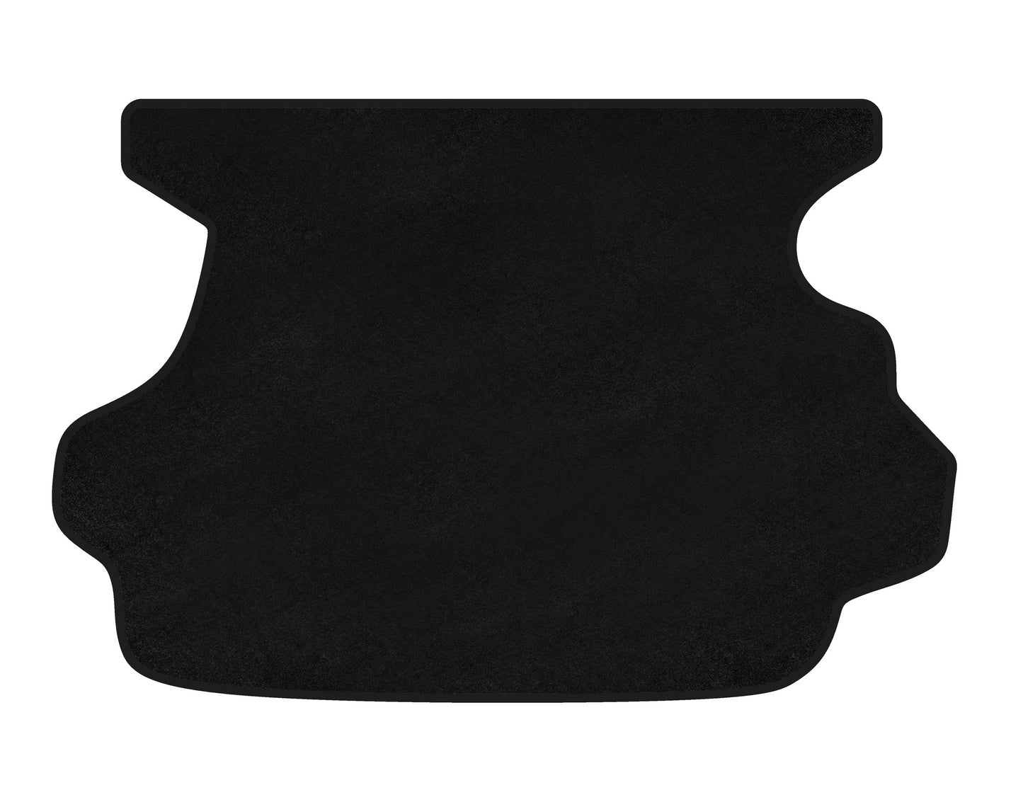Trunk Mat Textile Premium (1996-1999, Black) for Honda CRV 1996-2001 - image 1