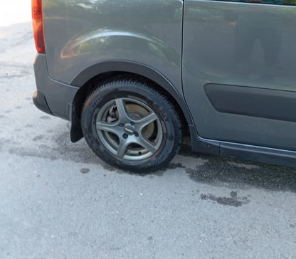 The pads on the arches (4 pieces, black) for Citroen Berlingo 2008-2018 - image 6