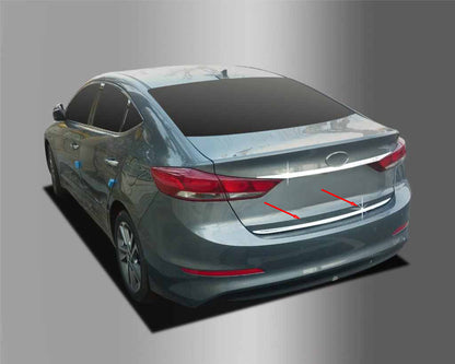 Trunk trim stainless steel for Hyundai Elantra (AD) 2015-2020 - image 3