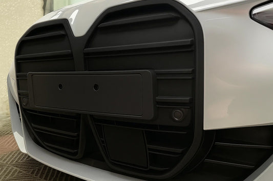 CS-Style Kidney Grilles (for I4 G26, 2022+, Matte Black) for BMW 4 Series G22/23/26 2020- - image 1