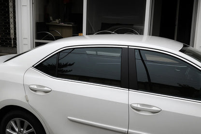 Upper Door Trim Stainless Steel (4 pcs) for Toyota Corolla 2013-2019 - image 1