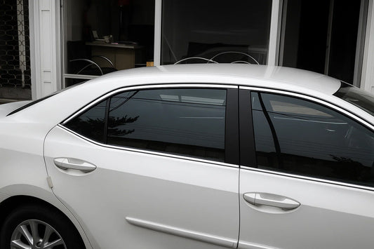 Upper Door Trim Stainless Steel (4 pcs) for Toyota Corolla 2013-2019 - image 1