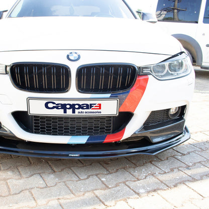 Front Bumper Lip for M-Performance (black) for BMW 3 Series F30/F31 2012-2019 - image 4
