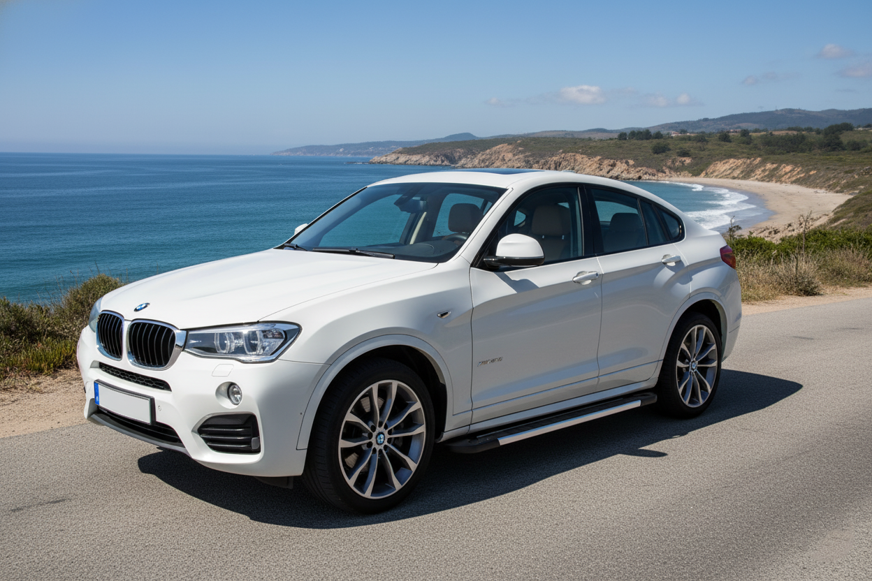 Side Steps RedLine (2 pcs, Aluminum) for BMW X4 F-26 2014-2018 - image 1