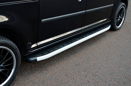 Side Steps Fullmond (2 pcs, aluminum) for Fiat Fiorino/Qubo 2008-2024 - image 2