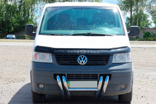 Bull Bar ST006-03 Grille (Stainless Steel) for Volkswagen T5 Transporter 2003-2010 - image 2