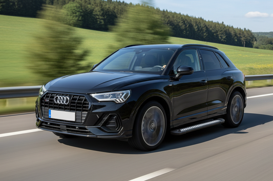 Side Steps Vision New Black (2 pcs, Aluminum) for Audi Q3 2019- - image 1