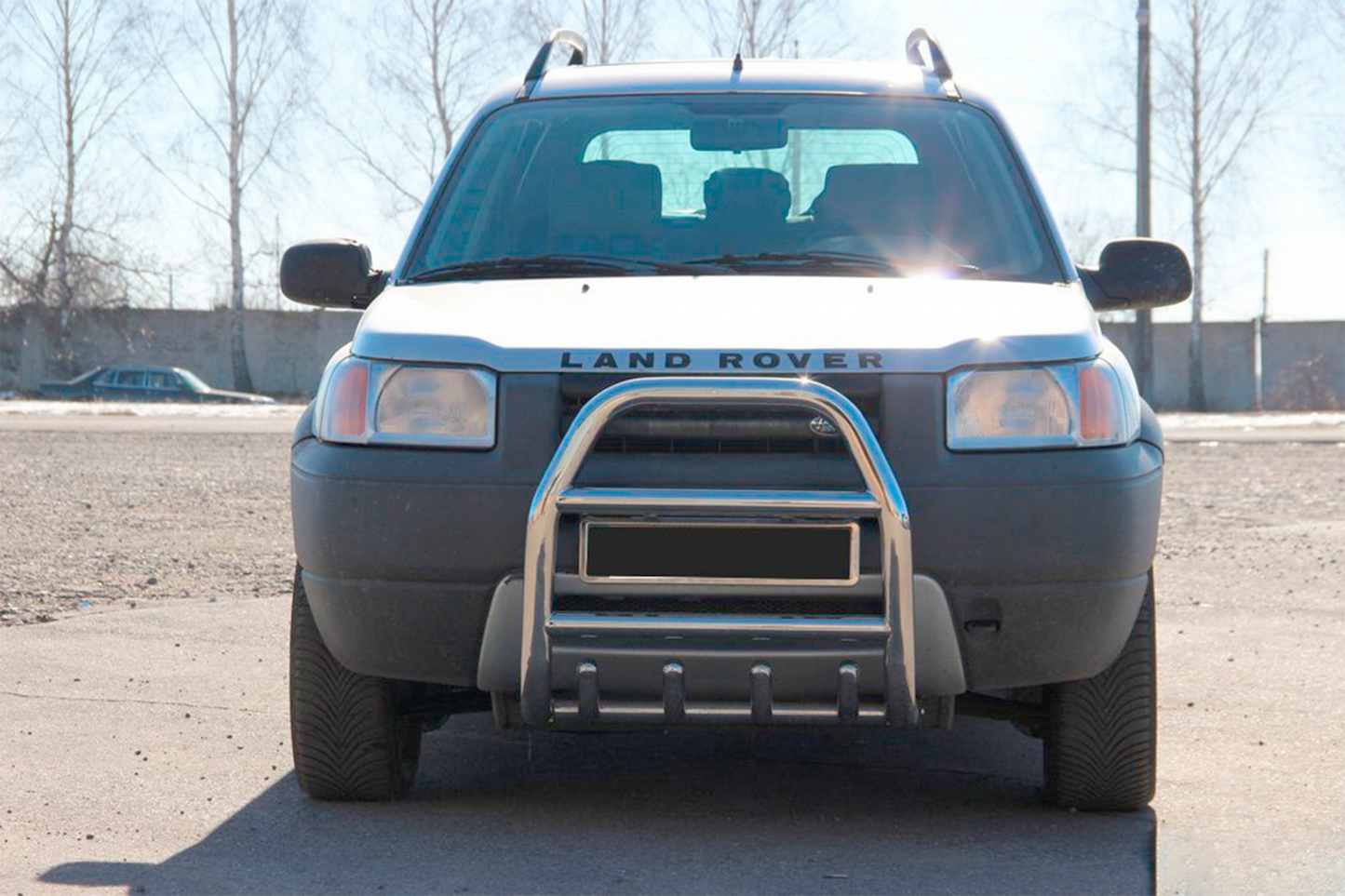Bull Bar QT007 (Stainless Steel) for Land Rover Freelander I 1997-2006 - image 1