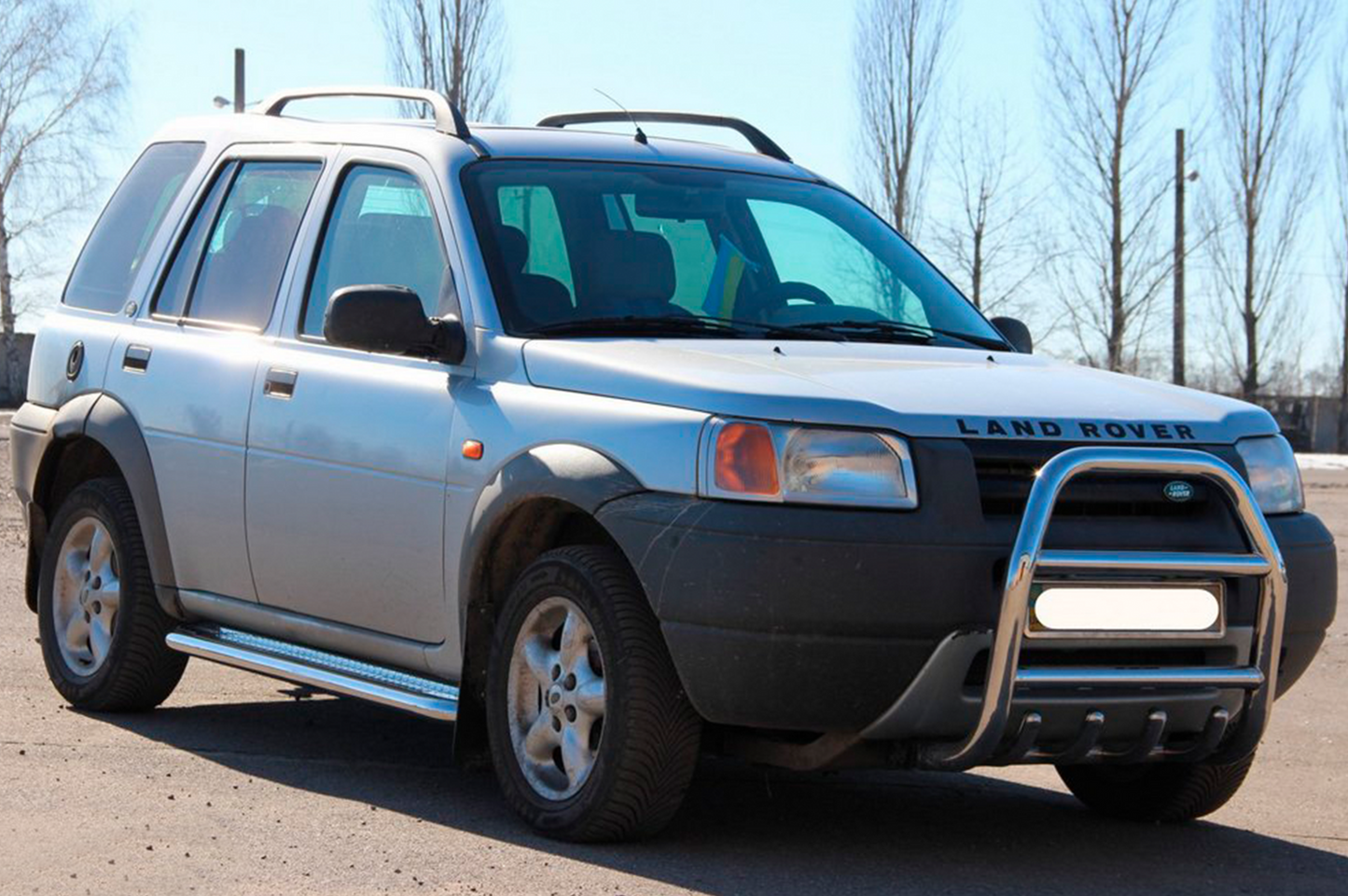 Bull Bar QT007 (Stainless Steel) for Land Rover Freelander I 1997-2006 - image 3