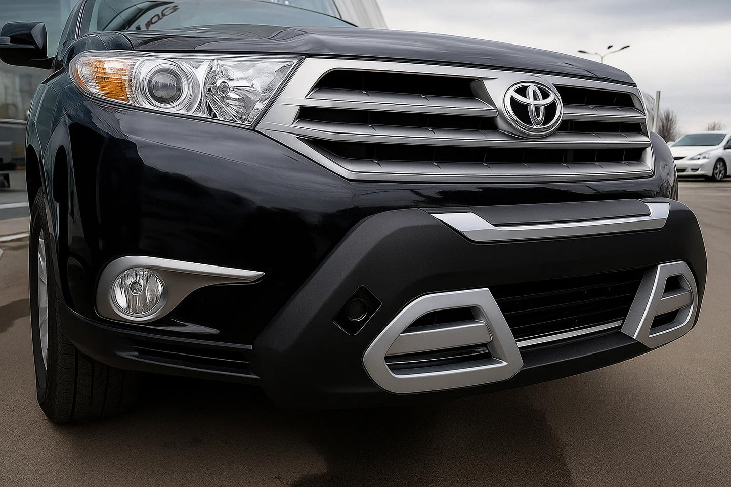 Front lip (2010-2014) for Toyota Highlander 2008-2013 - image 1
